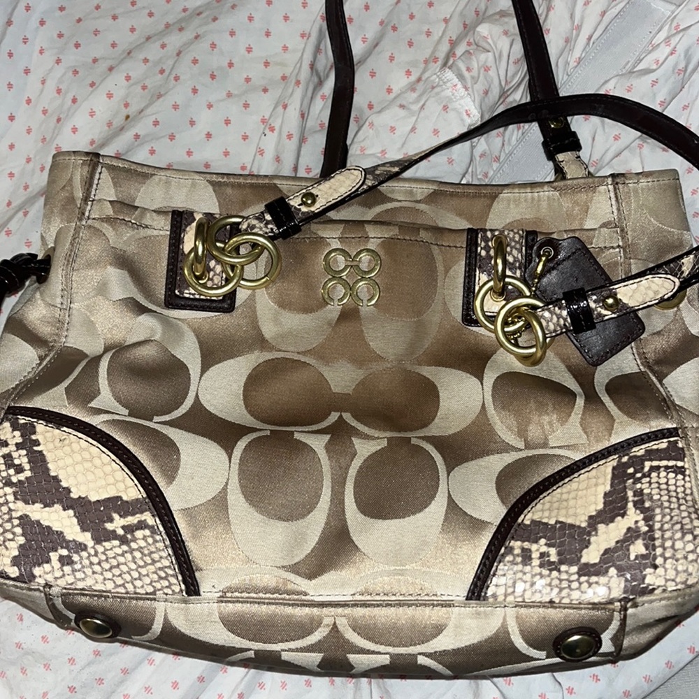 COACH COLLETTE HANDBAG